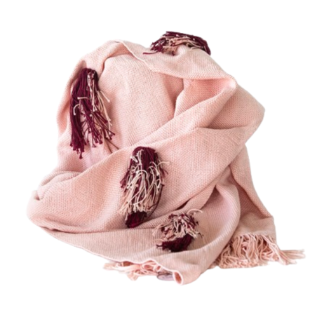 Echarpe Pom-pom | LUM Estudio Textil