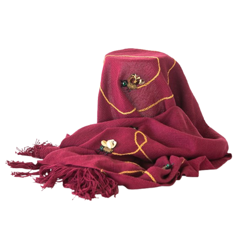 Echarpe abejas | LUM Estudio Textil